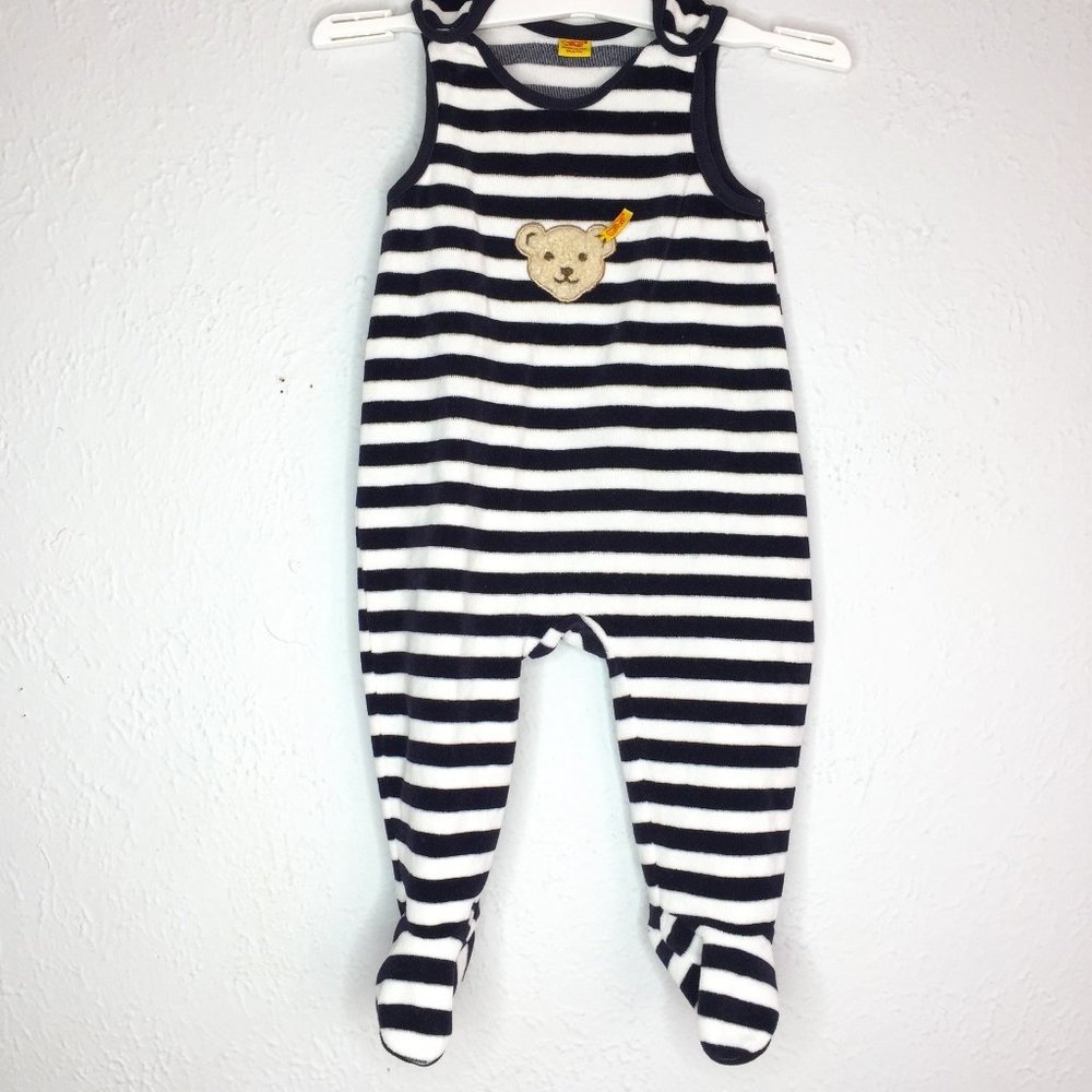 Steiff, black/white ,Bear, one piece 6 months